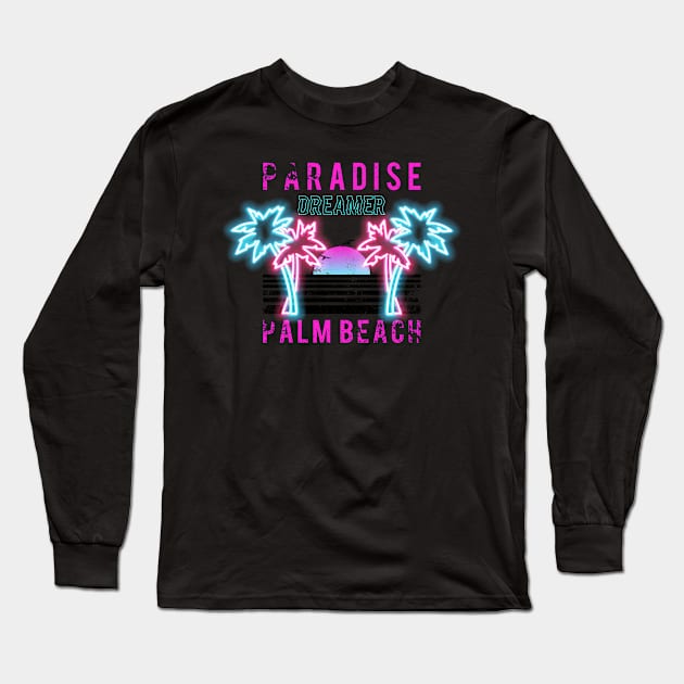 Paradise Long Sleeve T-Shirt by luckydream